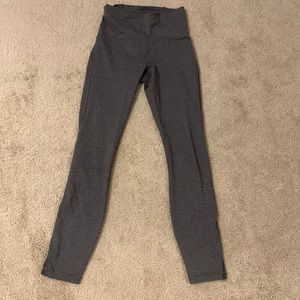 Lululemon Wunder Under HR tight Gray